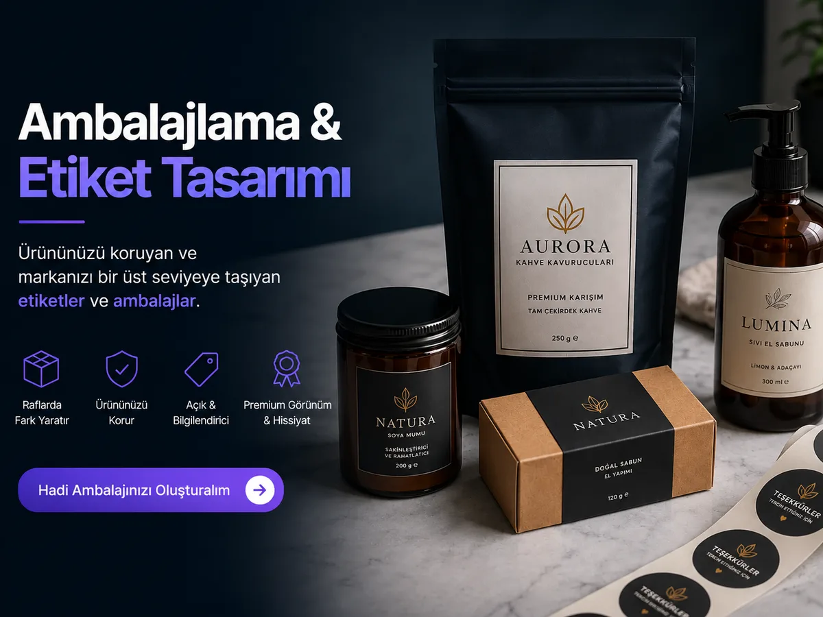 Ambalaj & Etiket Tasarımı