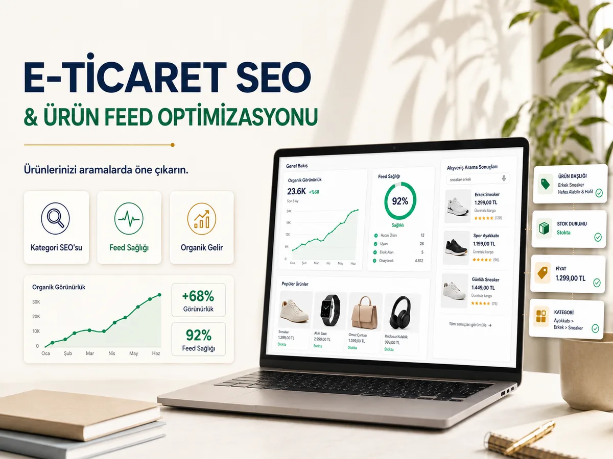 E-Ticaret SEO & Ürün Feed Optimizasyonu